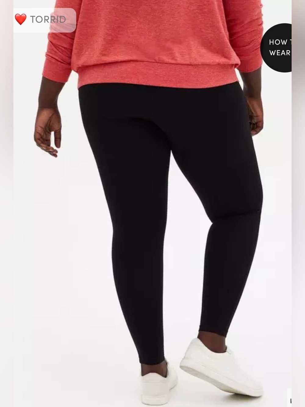 NWT torrid Black Leggings Premium High-Rise Full Length 27” Inseam 1x 14/16